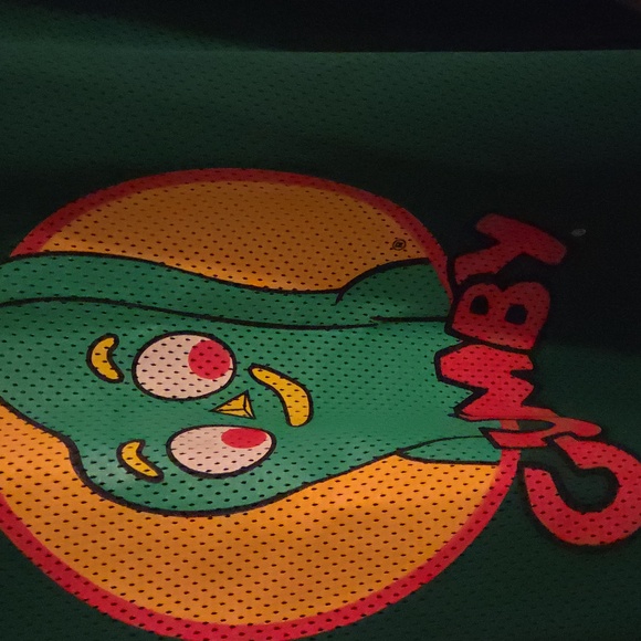 Green Gumby Oversize Hockey Jersey - Picture 2 of 5